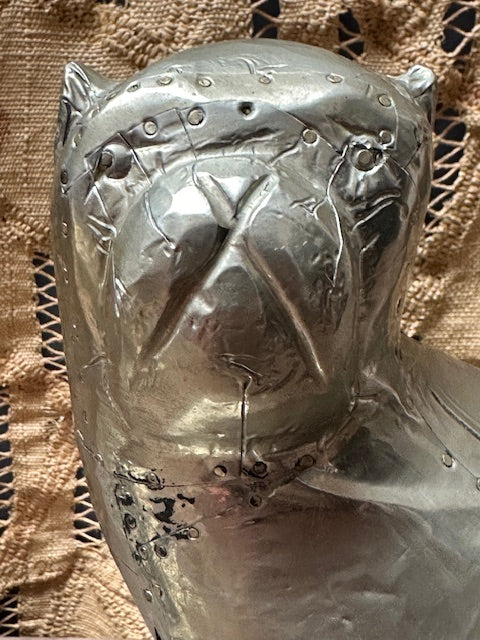 Vintage Handmade Sculptural Pugs