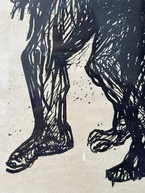 Vintage Mexican José Clemente Orozco Litho 1956
