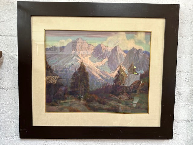 Vintage Raymond Nott Pastel Landscape