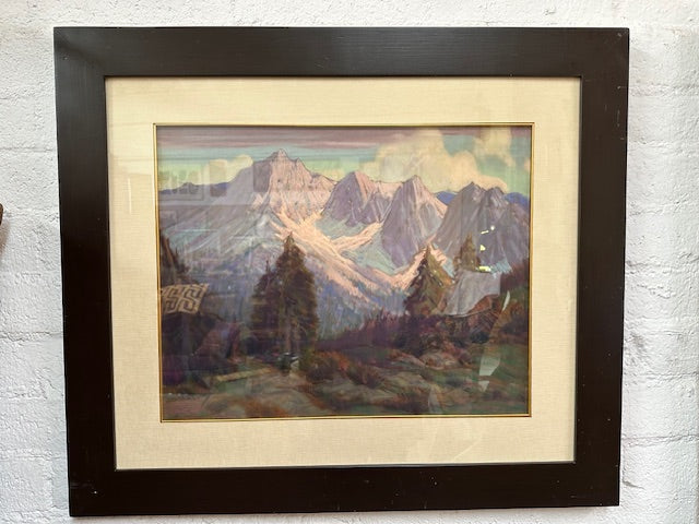 Vintage Raymond Nott Pastel Landscape