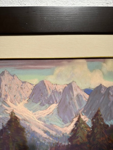 Vintage Raymond Nott Pastel Landscape