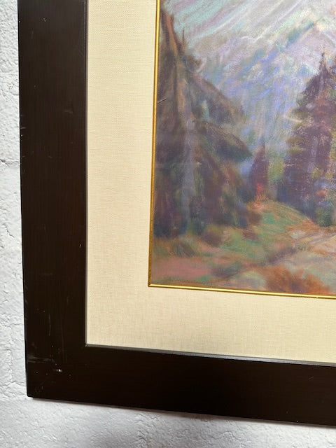 Vintage Raymond Nott Pastel Landscape