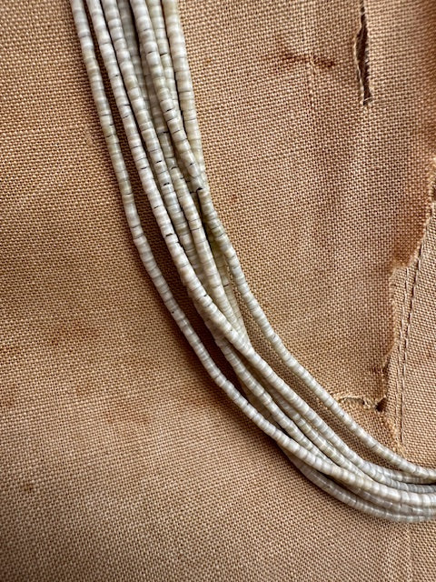 Vintage Santo Domingo Multi Beaded Heishi Necklace