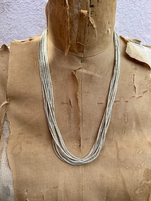 Vintage Santo Domingo Multi Beaded Heishi Necklace