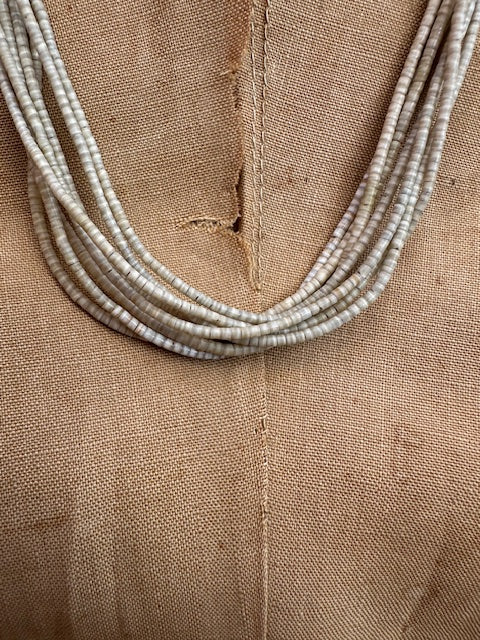 Vintage Santo Domingo Multi Beaded Heishi Necklace