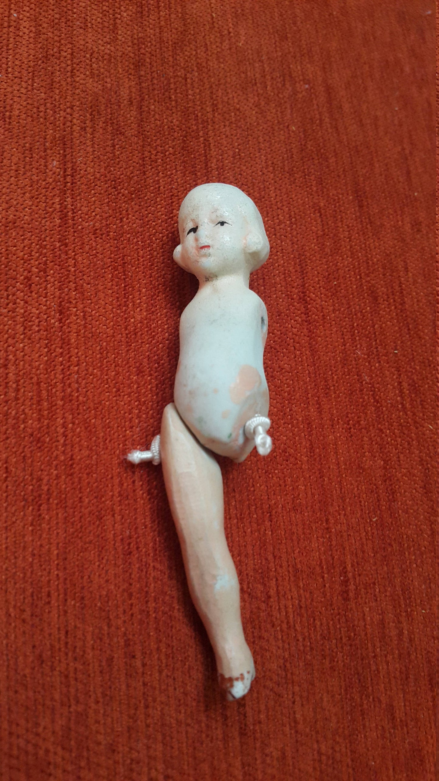 Vintage Japanese Porcelain or China Miniature Dolls