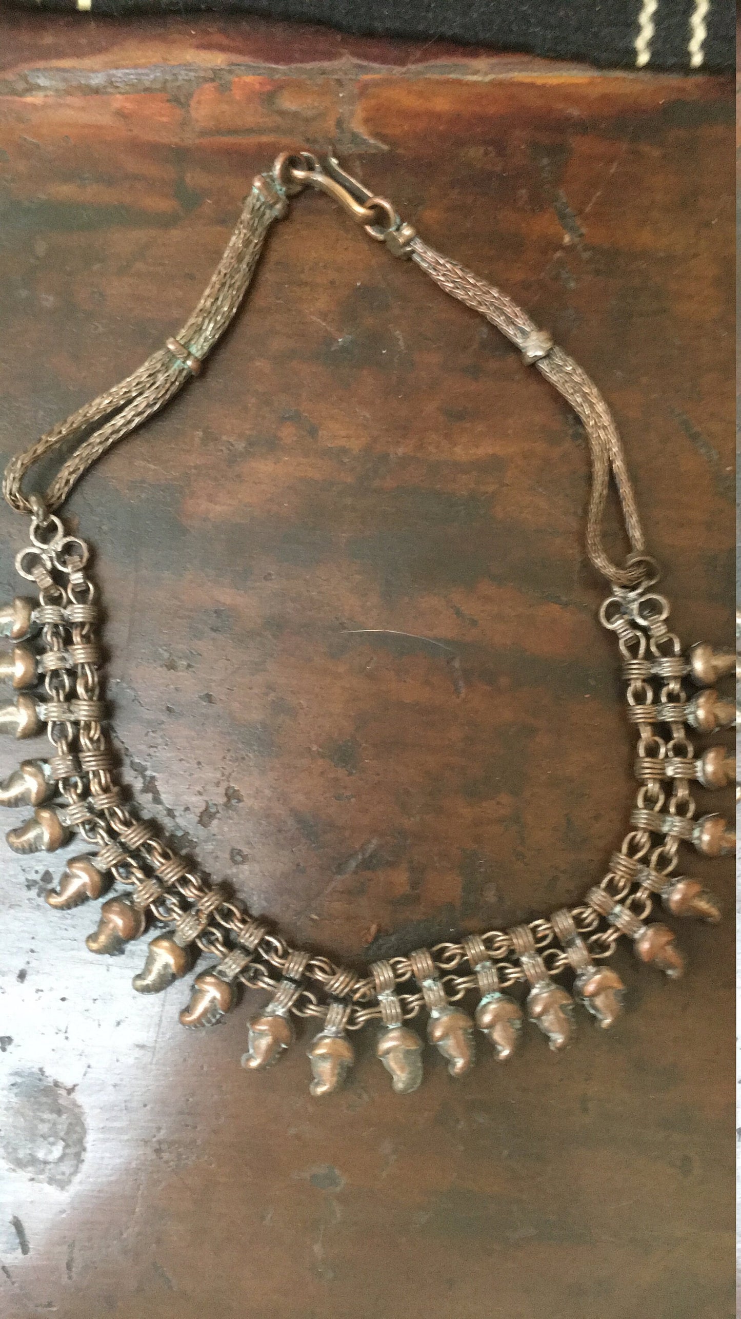 Vintage Indian Copper Choker