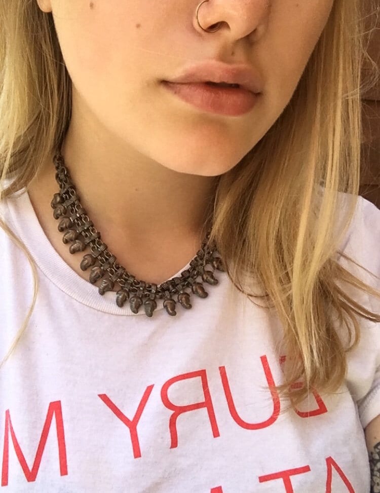 Vintage Indian Copper Choker