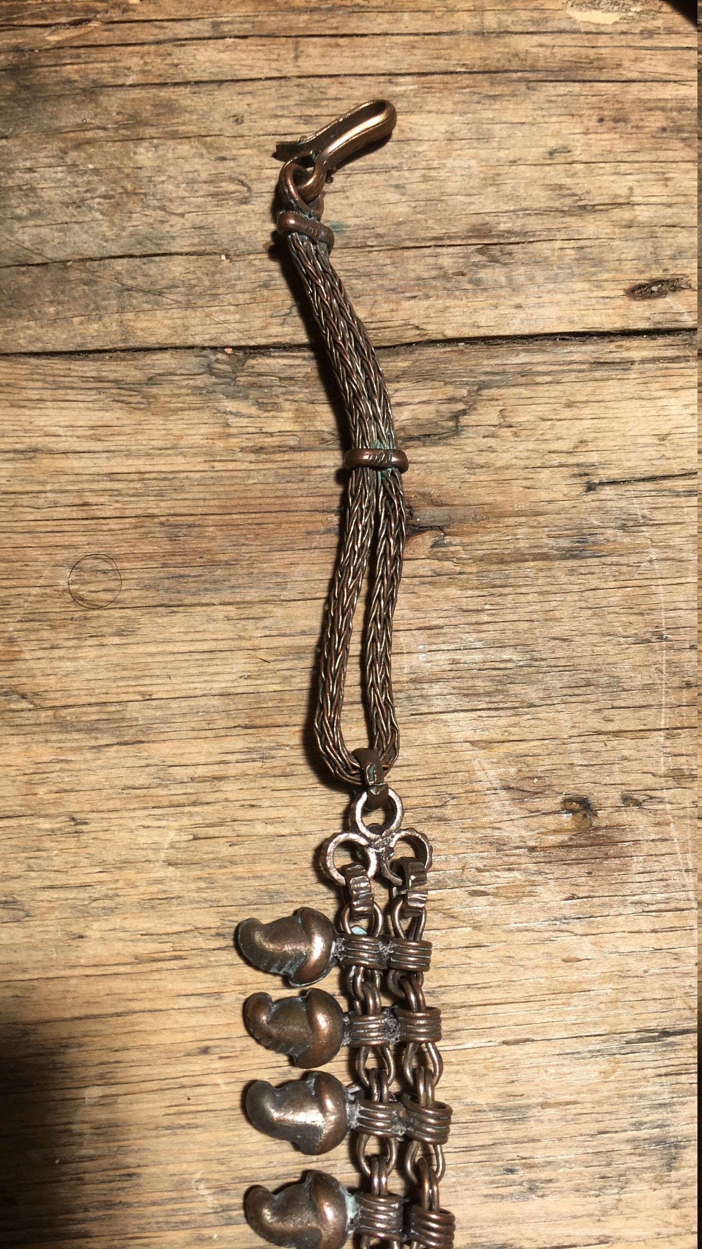 Vintage Indian Copper Choker