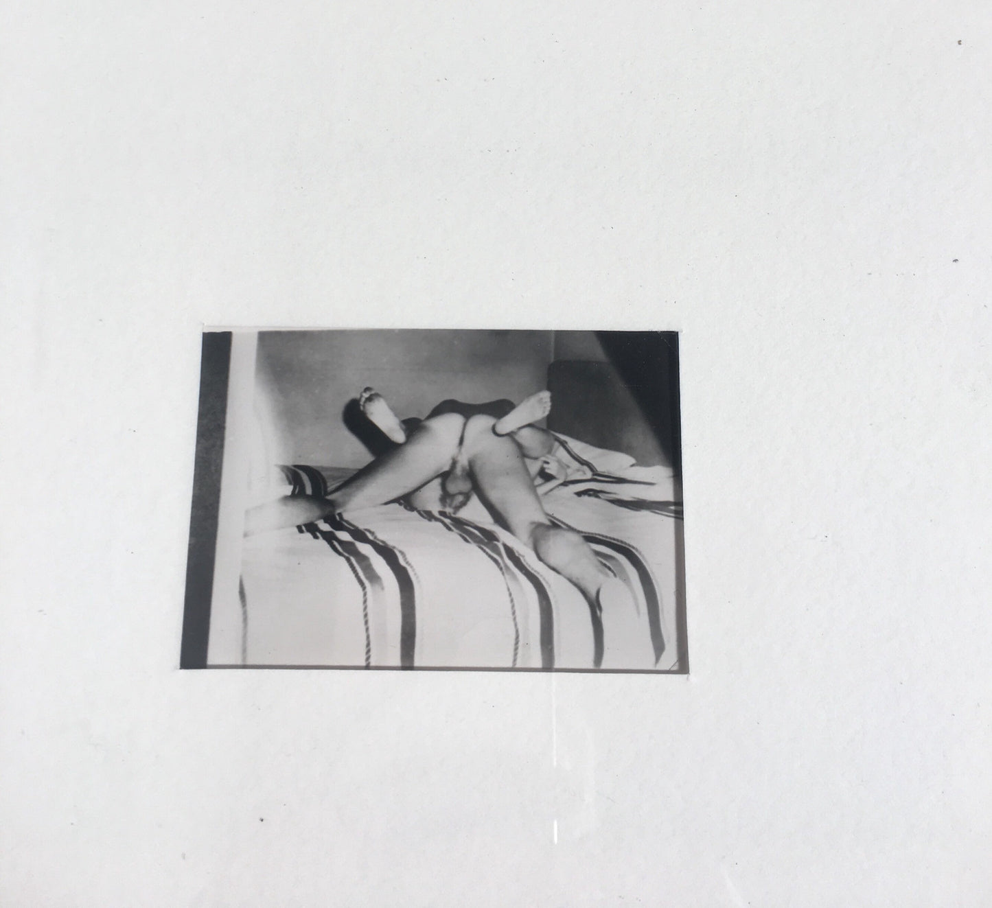 WARNING NSFW Vintage Framed Black-and-White Erotic Photography