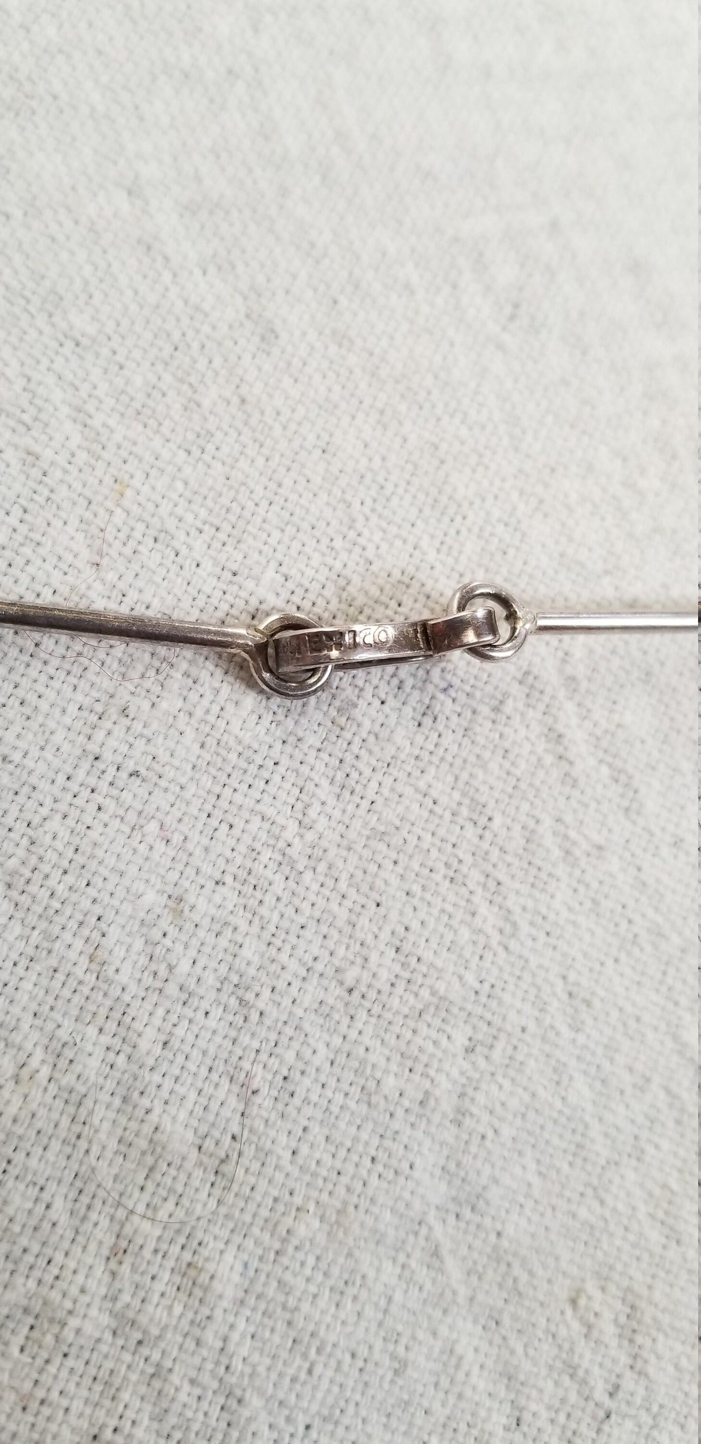 Hand made Mexican sliver necklace