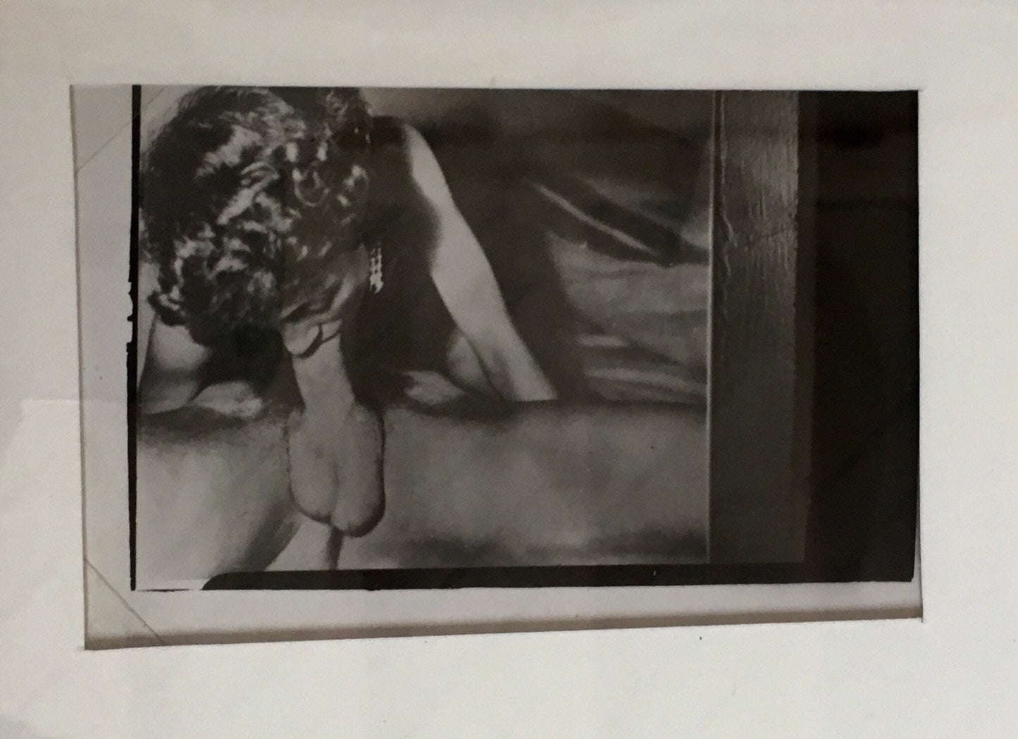 WARNING NSFW Vintage Framed 1940s Black-and-White Erotic Photography