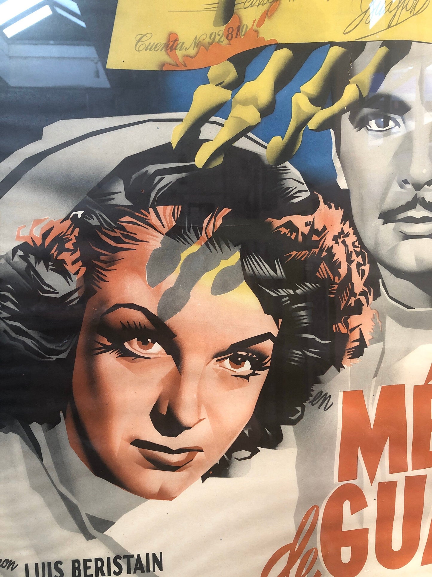 Vintage Mexican Film Movie Poster