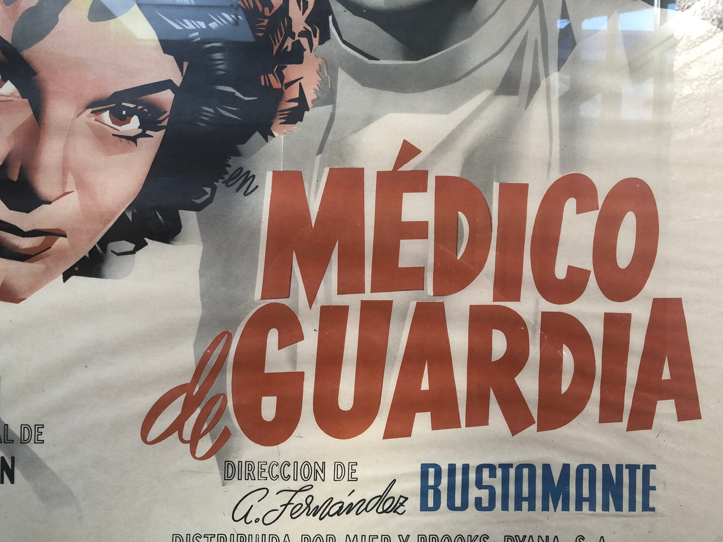 Vintage Mexican Film Movie Poster