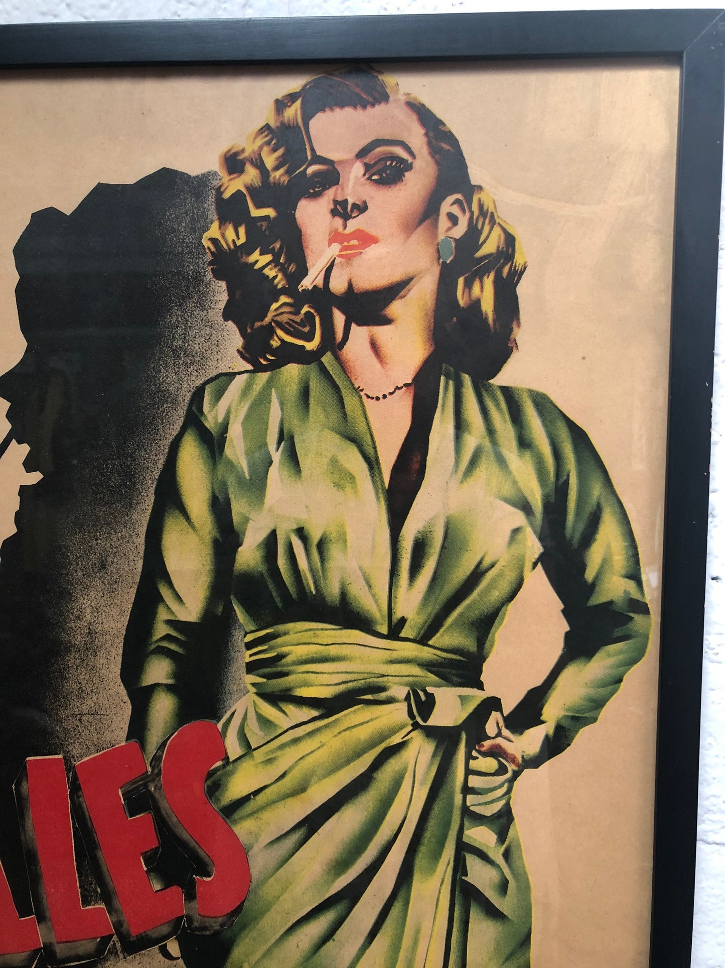Vintage Mexican Film Poster “Trotacalles” Golden Age of Mexican Cinema