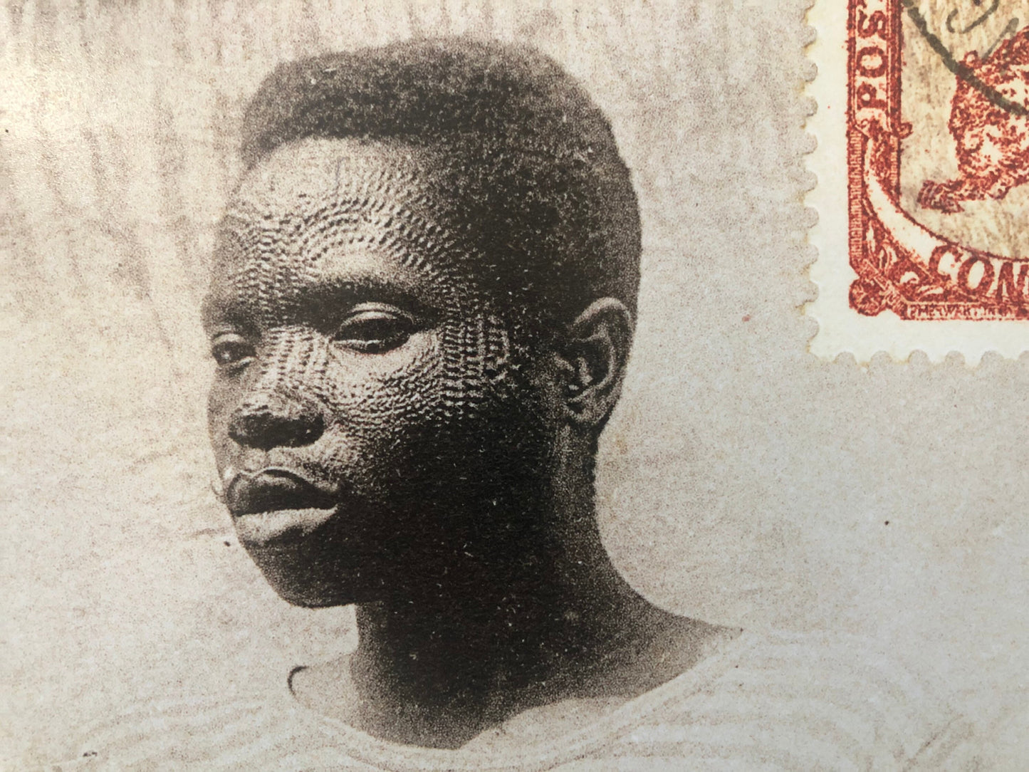 Photographic Copy of Vintage Photos From Congo Francais Hoto Congo