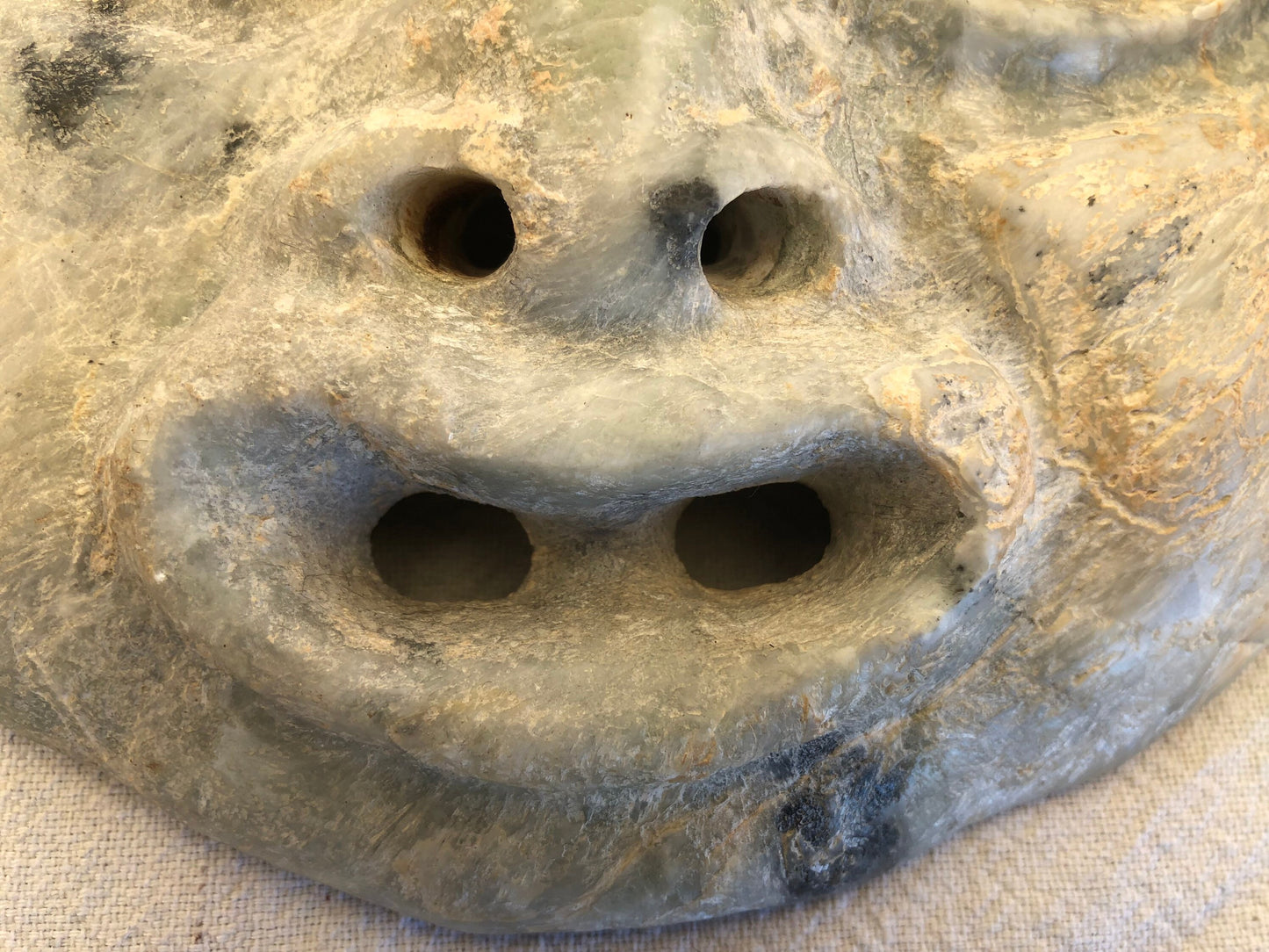 Chinese Neolithic Stone Mask