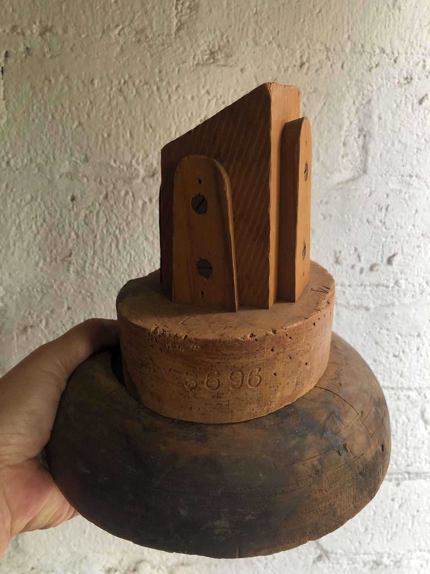 Industrial Wood Scultpture