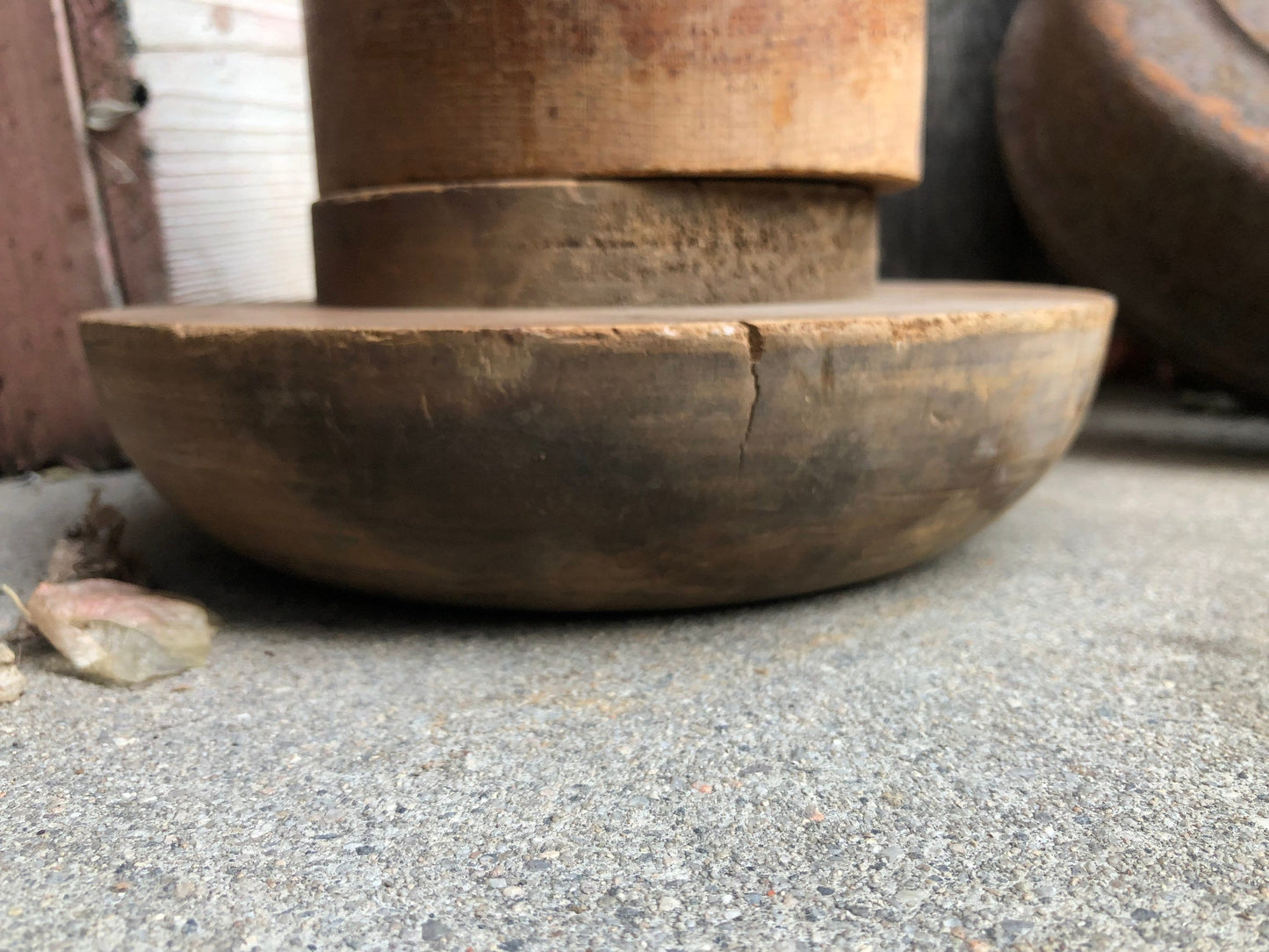 Industrial Wood Scultpture