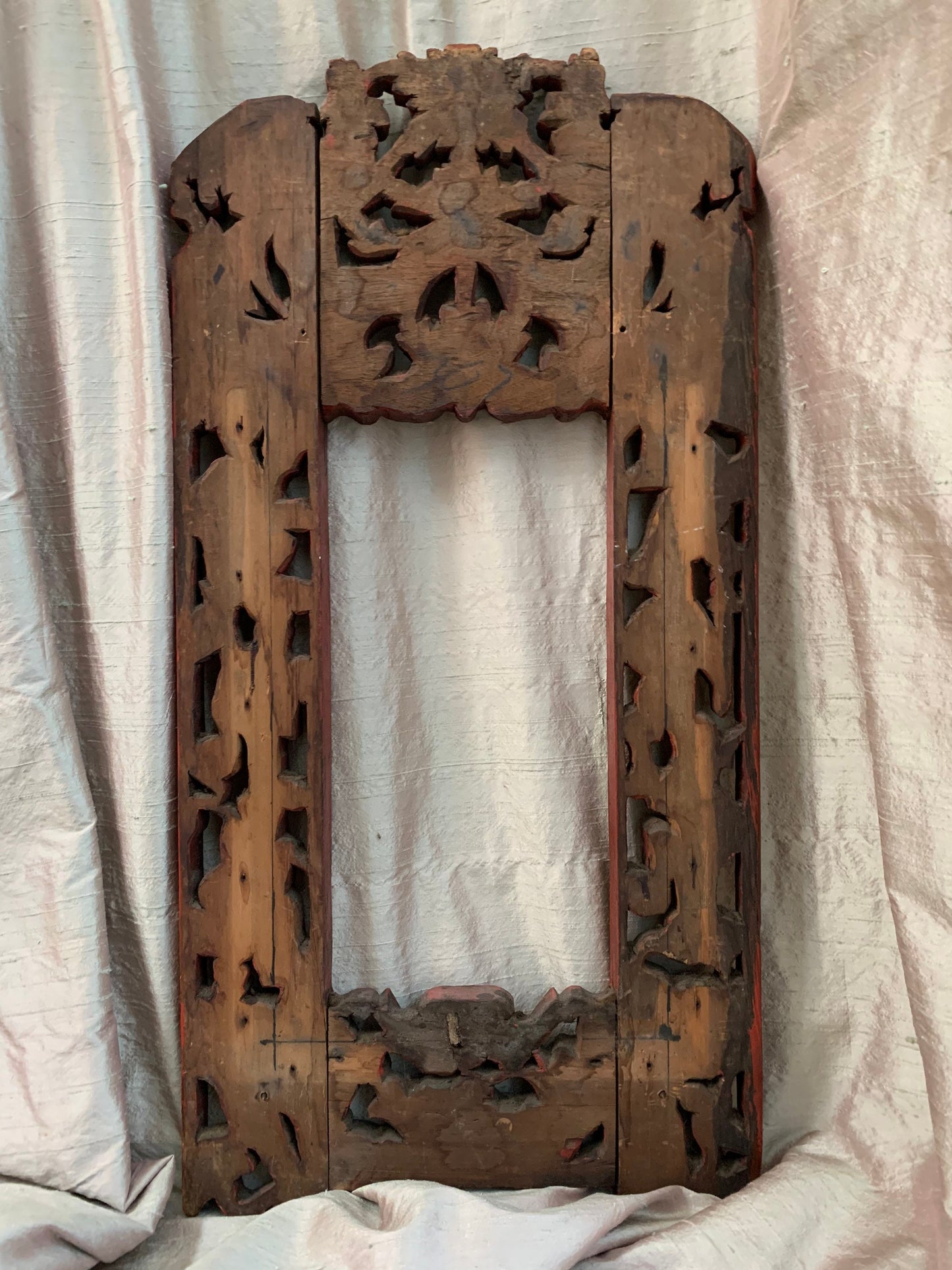 Chinese Carved Wood Frame