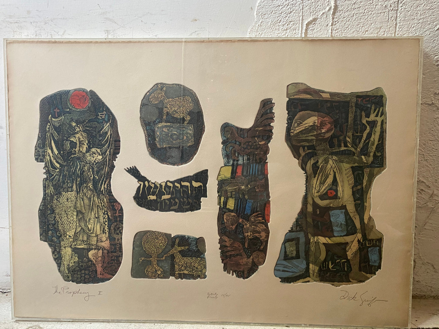 The Prophecy II Dick Swift Color Etching