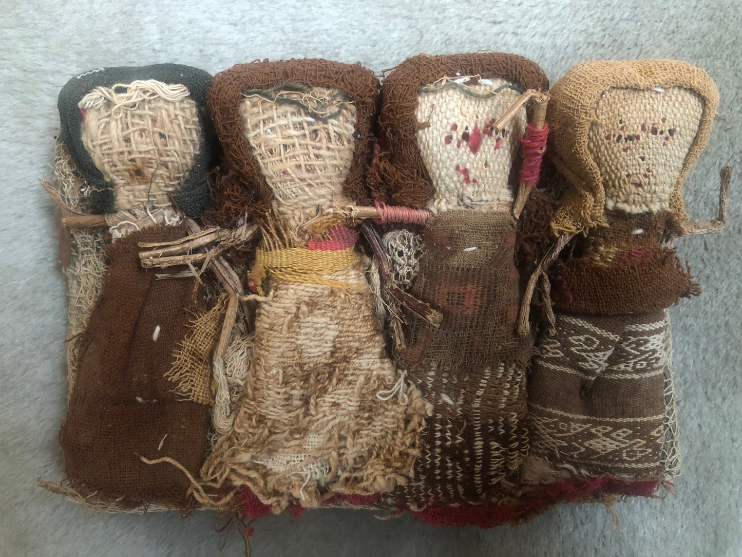 Vintage Peruvian Burial Dolls