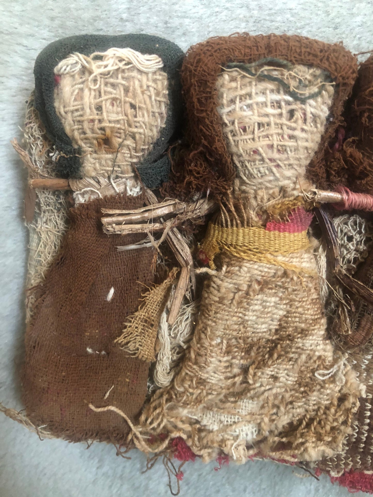 Vintage Peruvian Burial Dolls