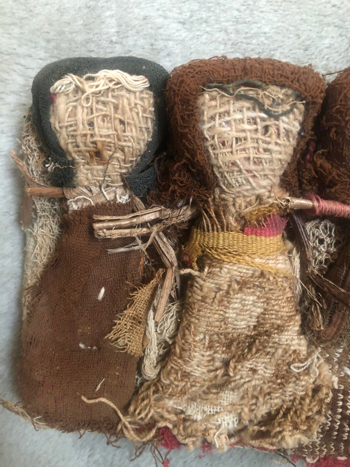 Vintage Peruvian Burial Dolls