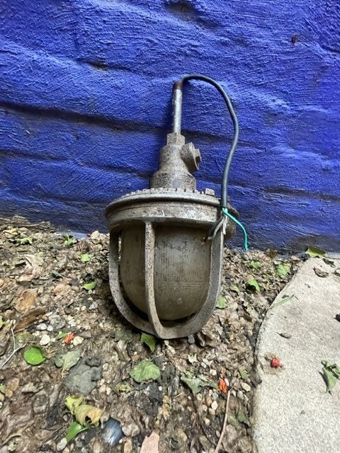 Vintage Industrial Factory Lamp Fixture