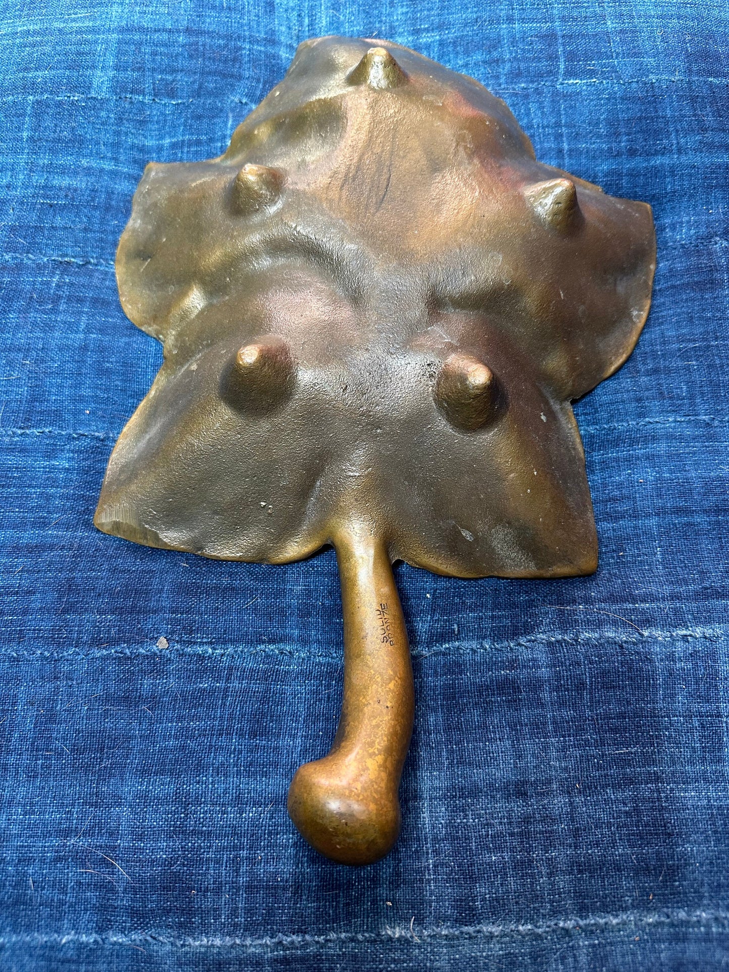 Vintage Leaf Bowl Tray