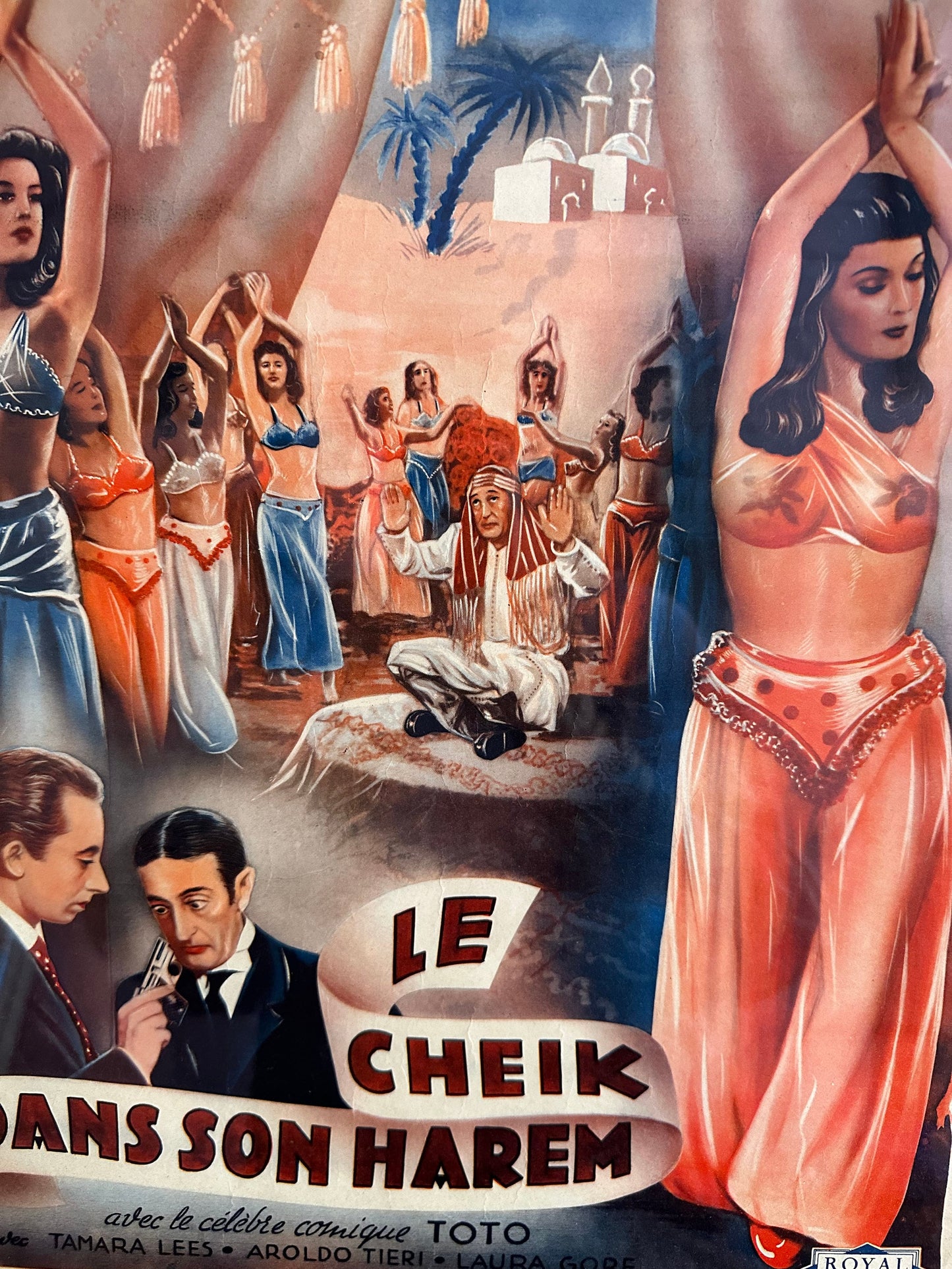Le Cheik Dans Son Harem Belgian Film Poster