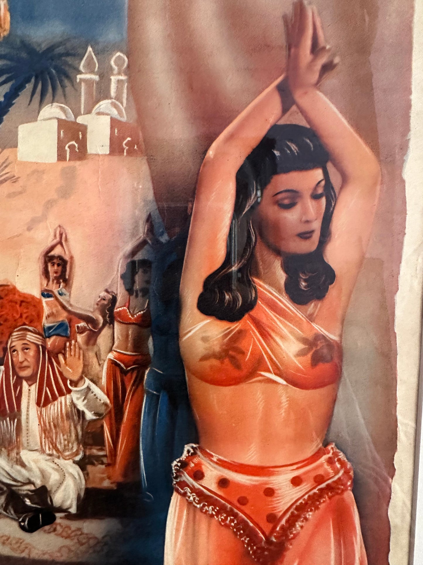 Le Cheik Dans Son Harem Belgian Film Poster