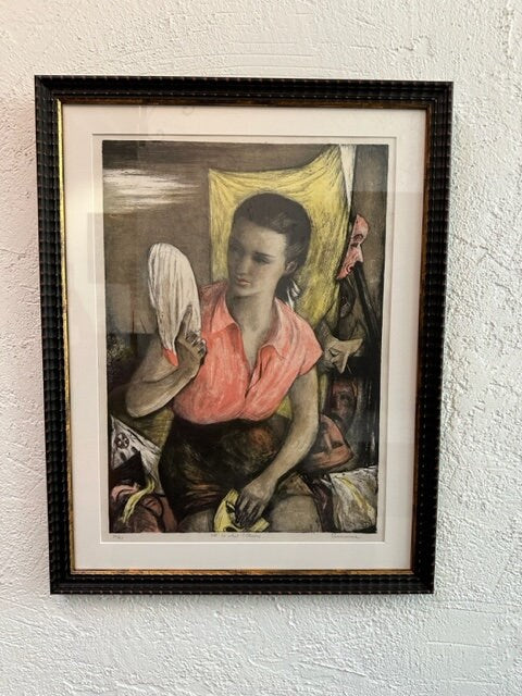 I'll Be What I Choose Color Litho by Benton Spruance