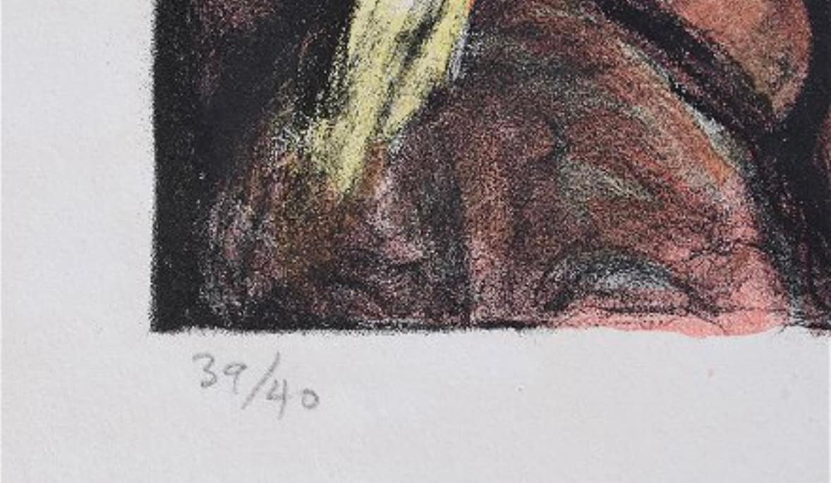 I'll Be What I Choose Color Litho by Benton Spruance