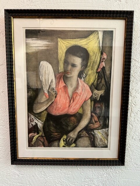 I'll Be What I Choose Color Litho by Benton Spruance