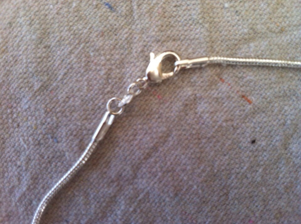 Vintage Indian Sterling Silver Necklace with Elephants