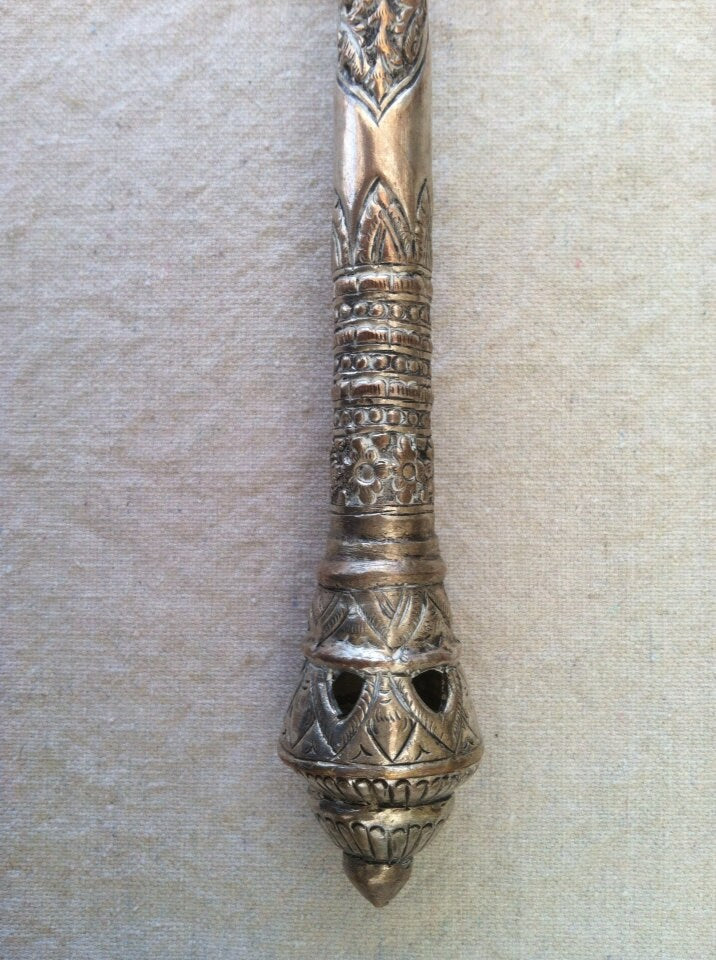 Silver Plated Copper Serving Spoon