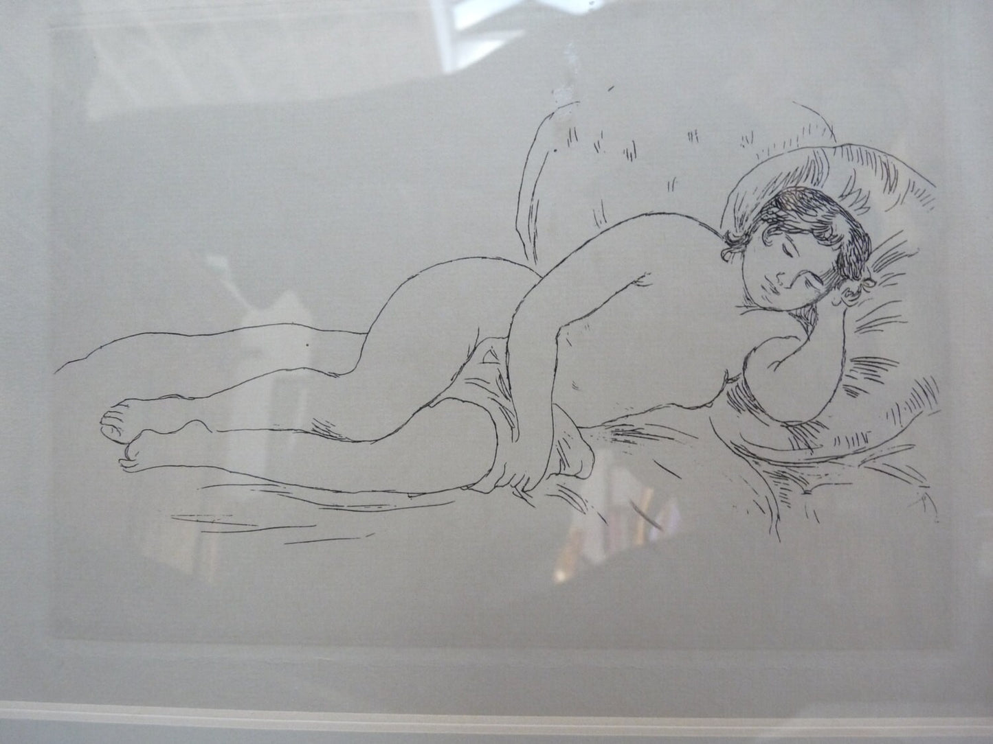 Auguste Renoir -Femme Nue Couchee Print