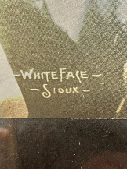 Vintage Black and White Studio Photos of American Indians 1800s