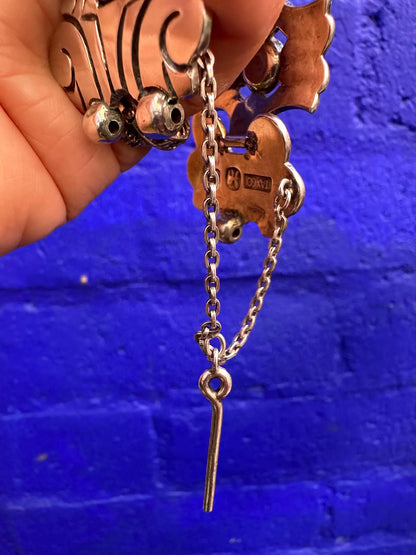 Vintage Mexican Hector Aguilar Sterling Silver Bracelet