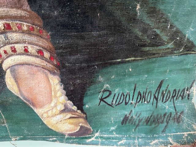 Vintage 1940s Hollywood Carnival Art