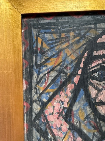 Cubist Pink Female Nude