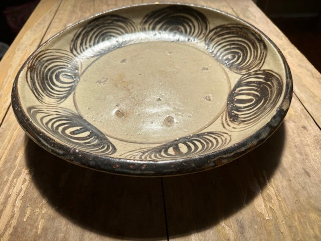 Japanese Antique Horse-Eye Ceramic Dish