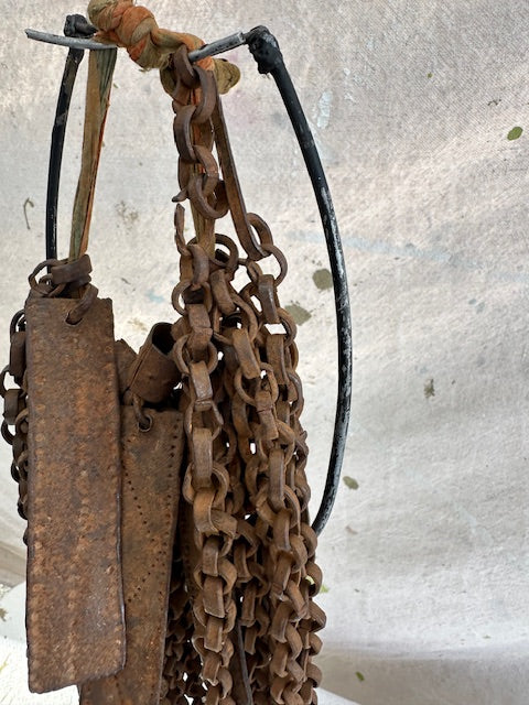 Kapsiki/Higi Tribe Metal Chain Apron - West African Artifacts
