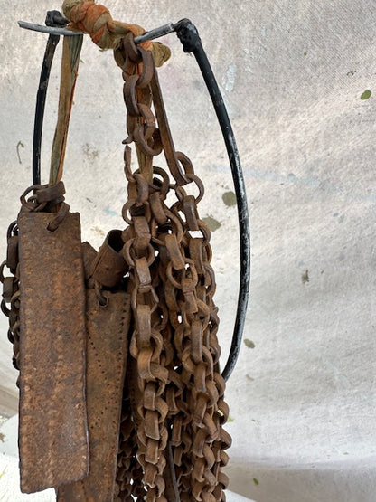 Kapsiki/Higi Tribe Metal Chain Apron - West African Artifacts