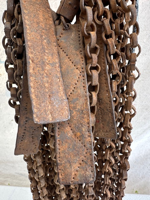Kapsiki/Higi Tribe Metal Chain Apron - West African Artifacts
