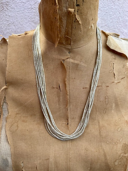 Vintage Santo Domingo Multi Beaded Heishi Necklace