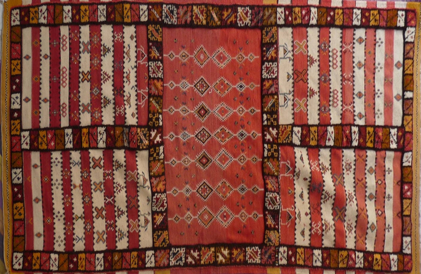Vintage Middle Eastern or Moroccon Tapestry / Rug