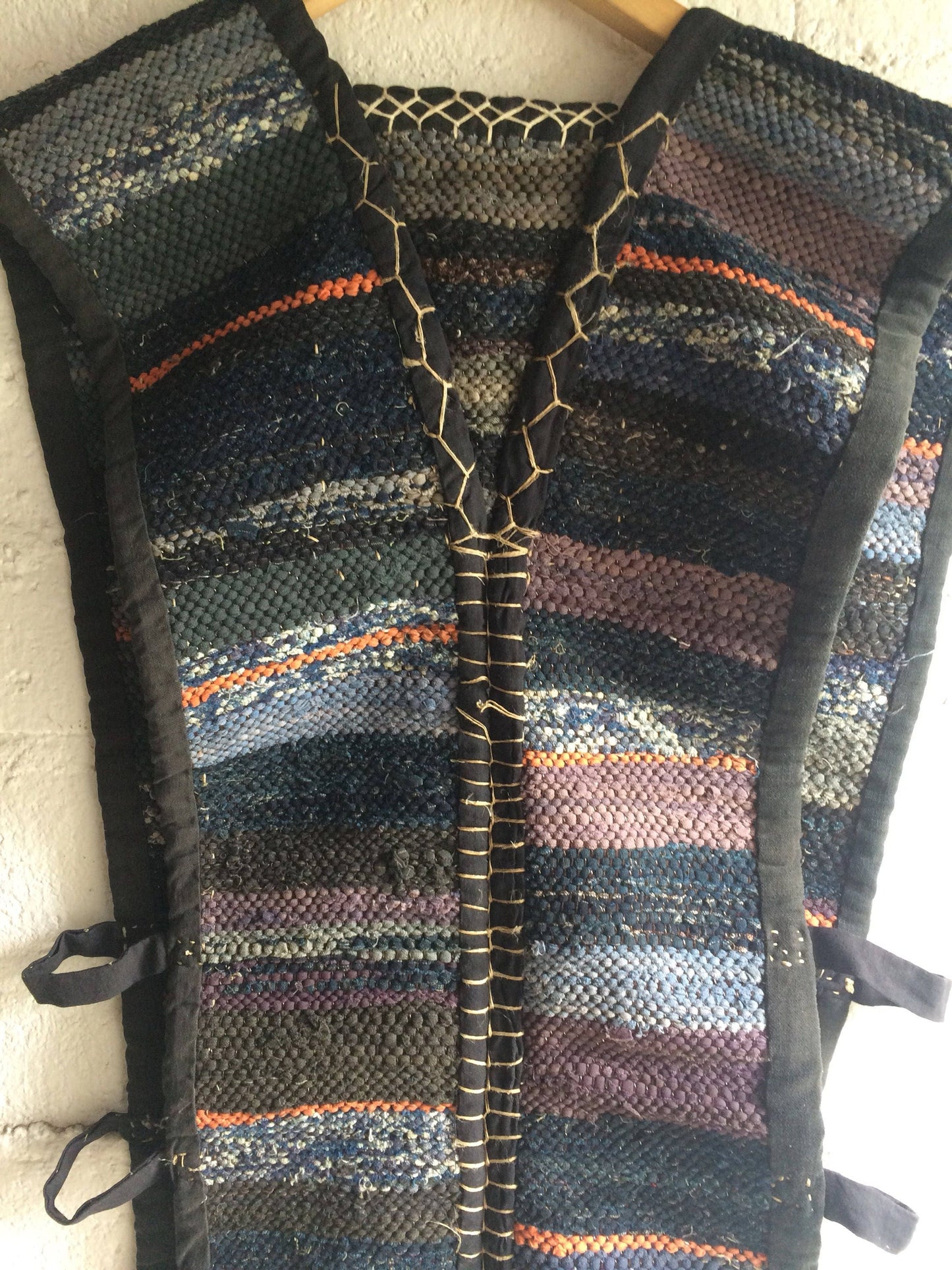 Vintage Japanese Farmers Boro Vest Early 1900's