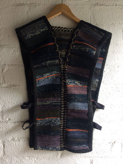 Vintage Japanese Farmers Boro Vest Early 1900's